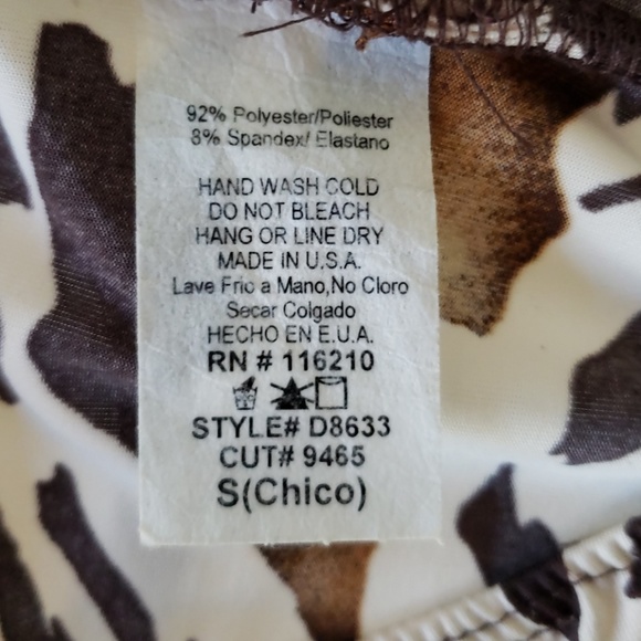 NWOT Halter Leppard print Dress by Entry. - Picture 6 of 6